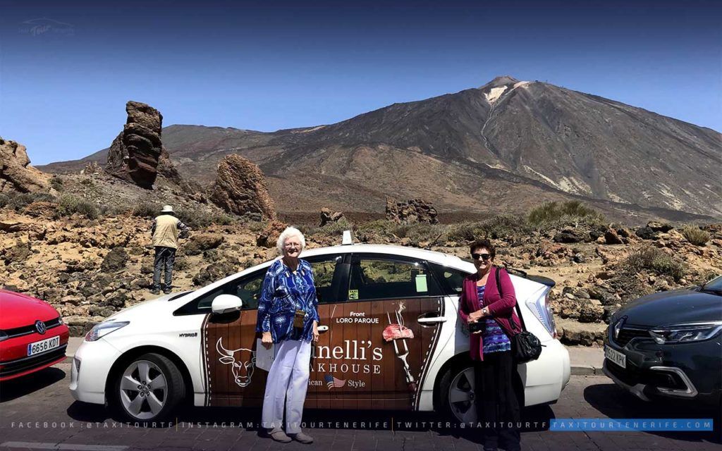 11Peggy Burden en Taxi por el Teide
