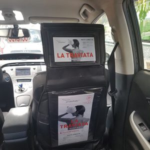 Publicidad interior Taxi